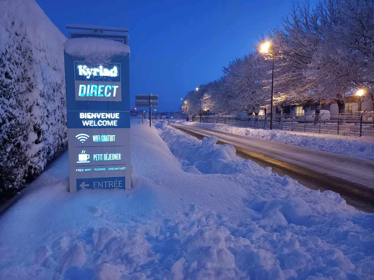 Majoituspaikan julkisivu