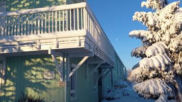 Majoituspaikan julkisivu