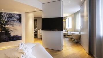 Uitzicht vanuit de kamer