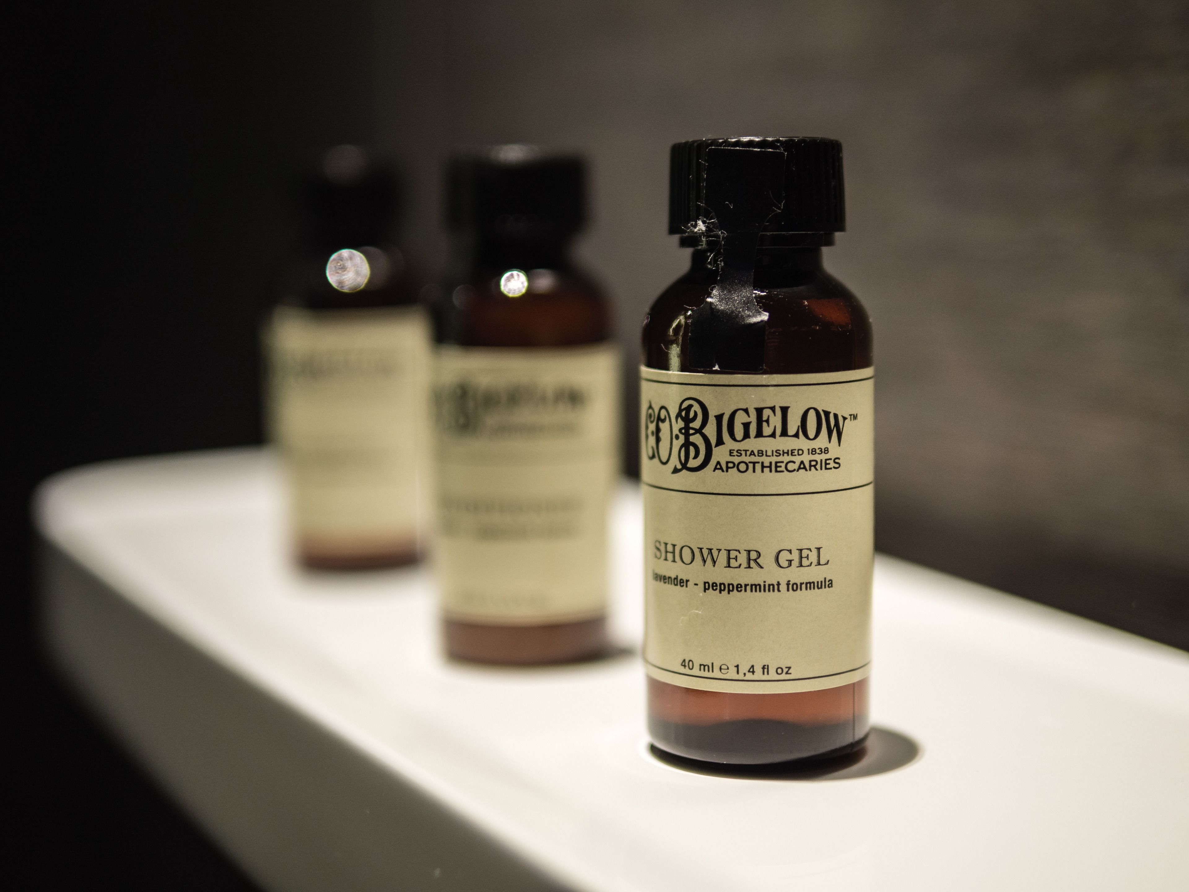 deep-soaking bathtub, rainfall showerhead, eco-friendly toiletries