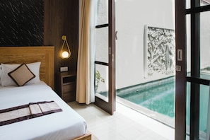 Villa, 3 Bedrooms, Private Pool | In-room safe, individually decorated, individually furnished, desk - White Lotus Villas Seminyak (Seminyak)