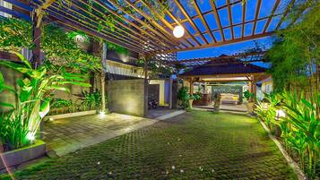 Fassade der Unterkunft