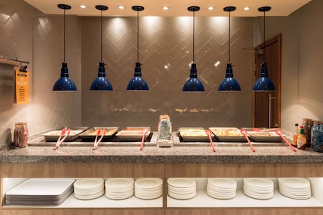 Free daily buffet breakfast . Hampton by Hilton Birmingham Jewellery Quarter