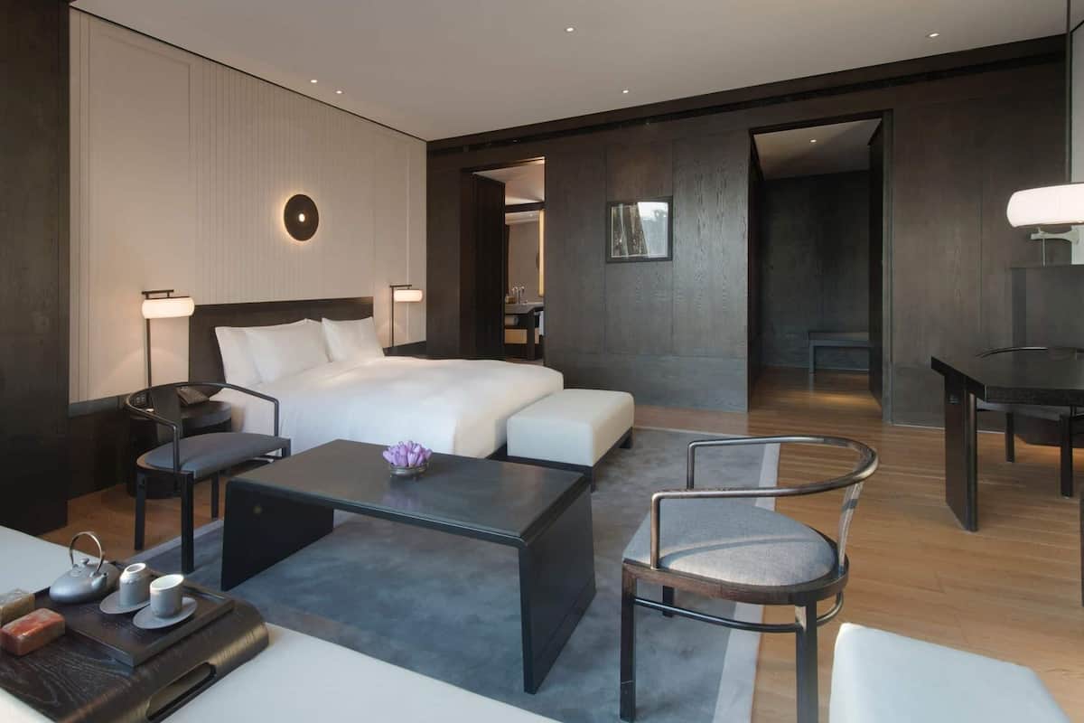 Minibar, in-room safe, desk, blackout drapes