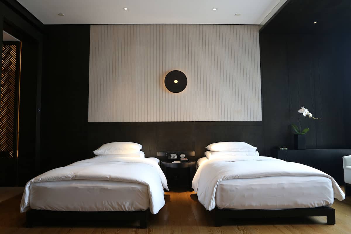 Minibar, in-room safe, desk, blackout drapes