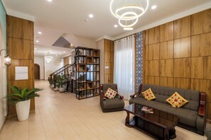 Sala de estar en el lobby