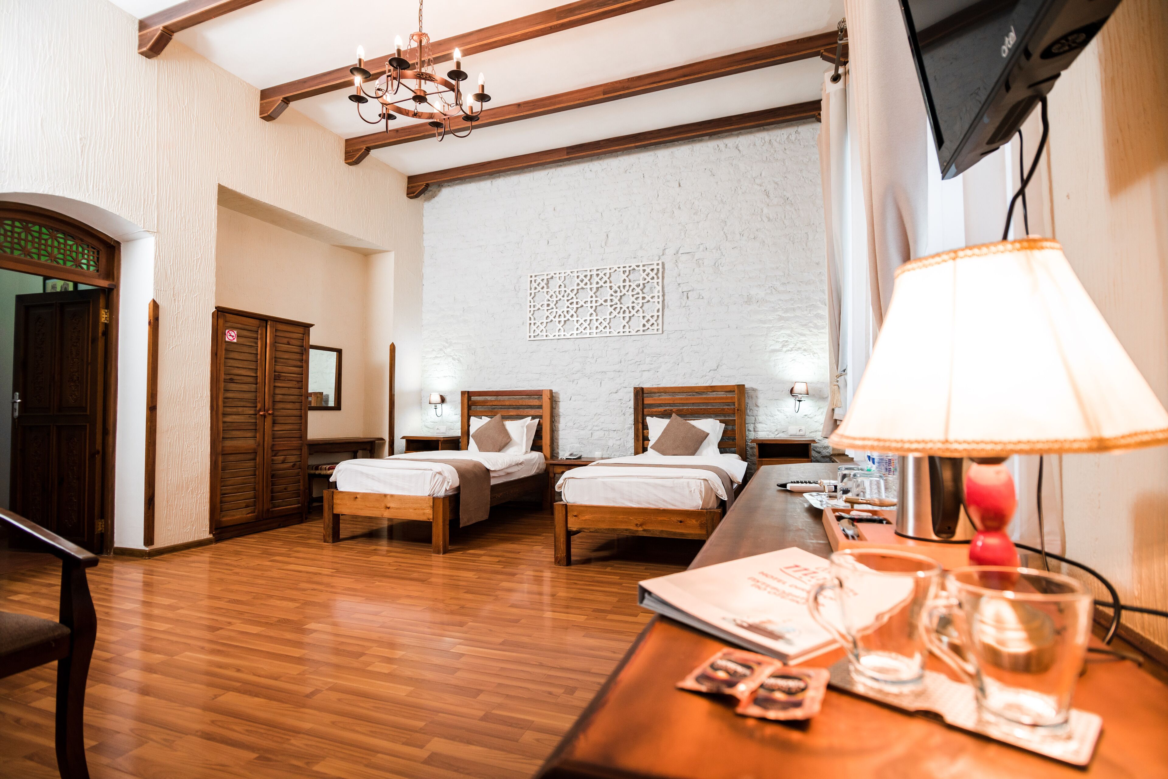 deluxe twin room, city view | city view from property