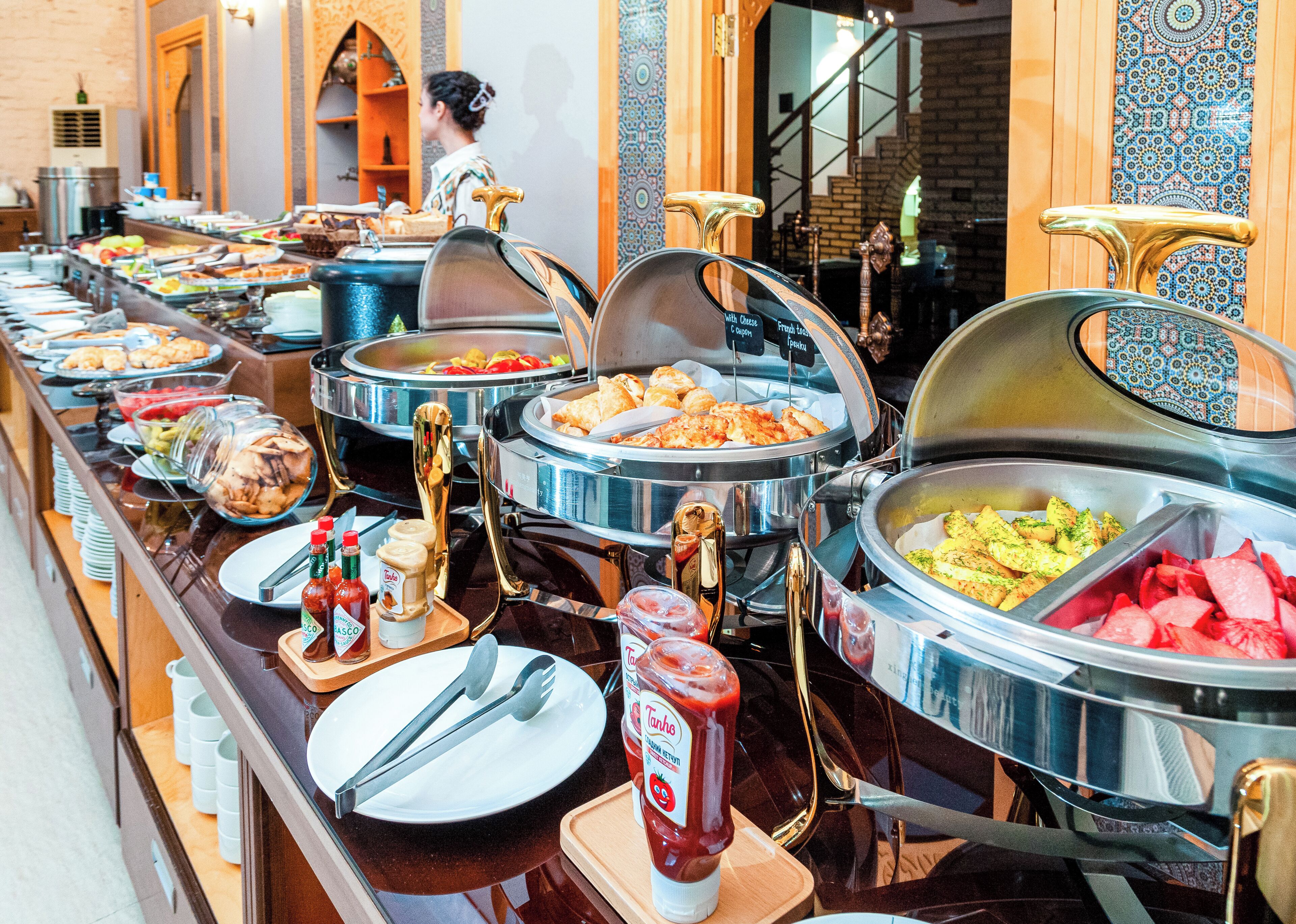 Desayuno buffet incluido todos los días 