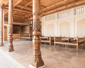 Terrace/patio - Malika Classic Hotel (Samarkand)
