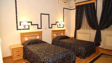 In-room safe, desk, soundproofing, rollaway beds