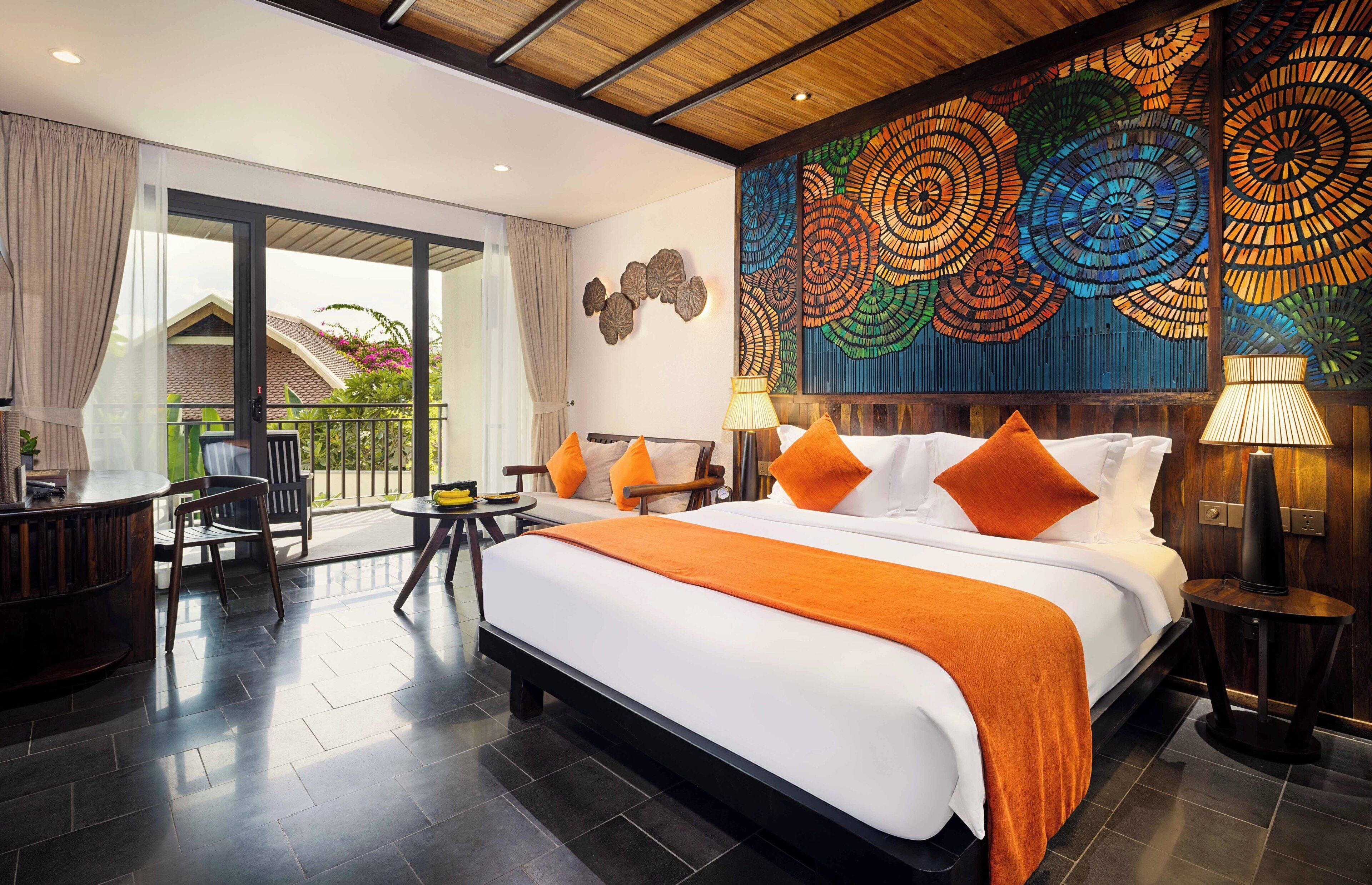 Quarto família, 2 quartos, vista para o jardim | Vista para o jardim