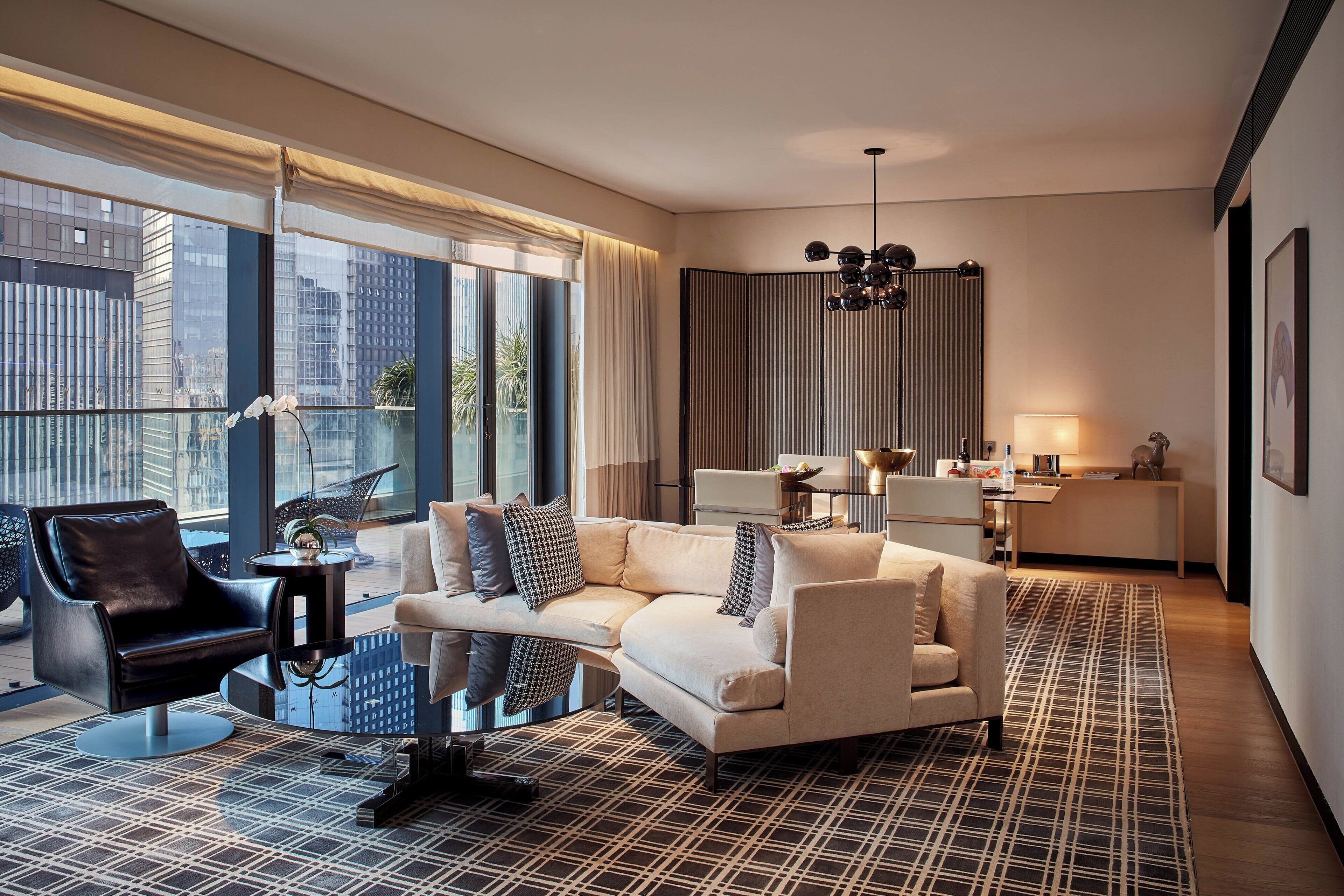 46-inch flat-screen tv with satellite channels, tv, dvd player