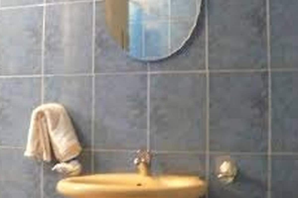 combined shower/bathtub, free toiletries, hair dryer, towels