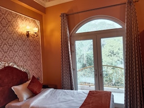 Deluxe-Zweibettzimmer | Bettwäsche aus ägyptischer Baumwolle, hochwertige Bettwaren