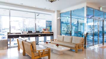 Sala de estar en el lobby