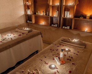 Sauna, tyrkisk bad/hammam, kropsbehandlinger, ansigtsbehandlinger