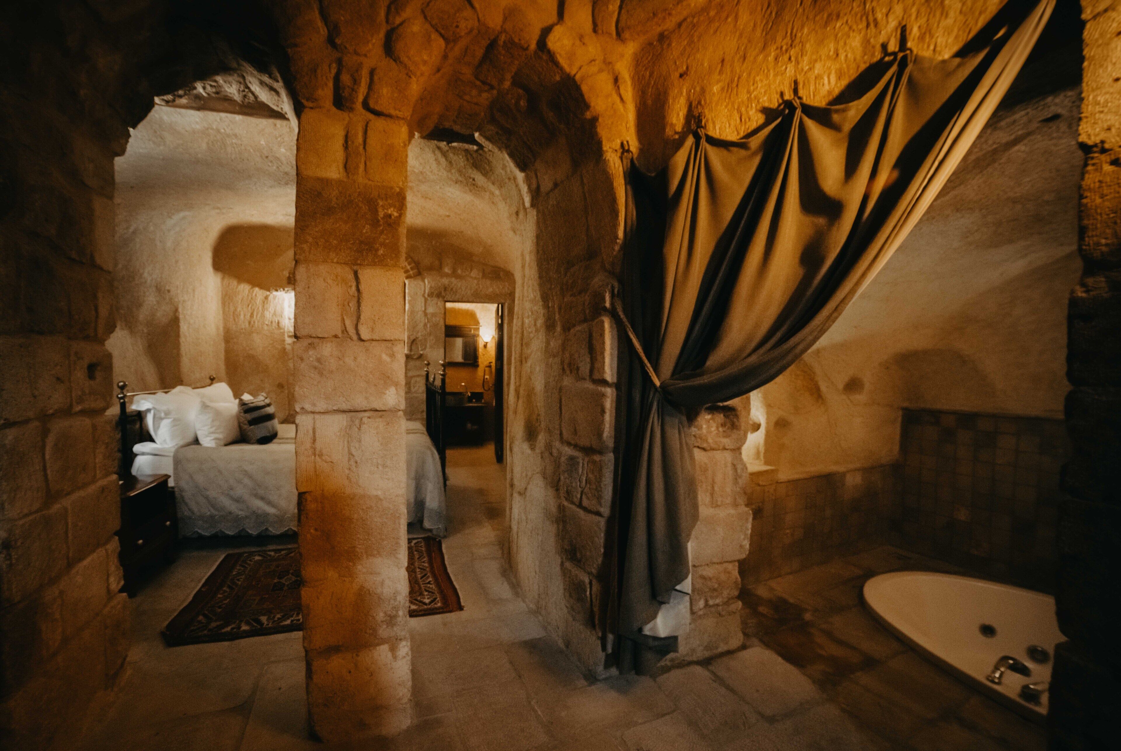 deluxe double room | premium bedding, minibar, in-room safe, individually decorated