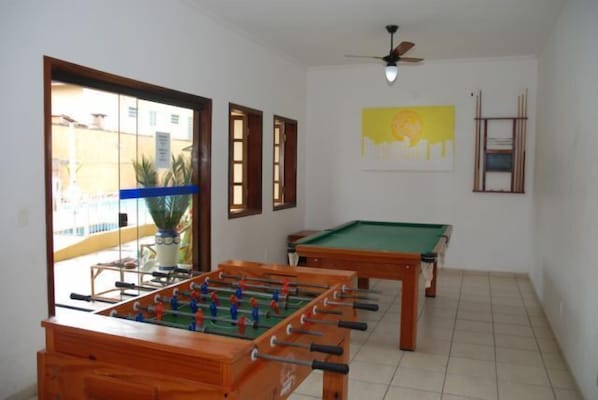 Games room - Pousada Farol do Itaguá (Ubatuba)