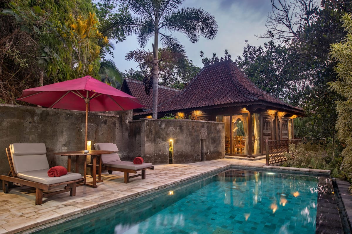 Deluxe Rainforest Villa | 私人游泳池