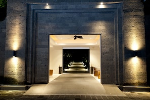 Interior entrance