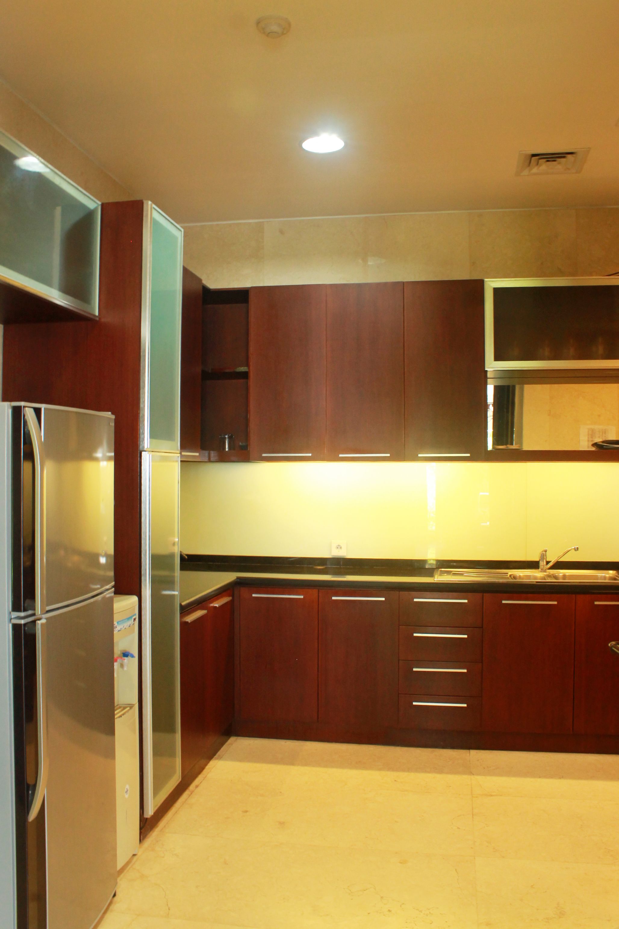 villa, 2 bedrooms, private pool, ocean view (the mood) | private kitchen | fridge, coffee/tea maker, electric kettle