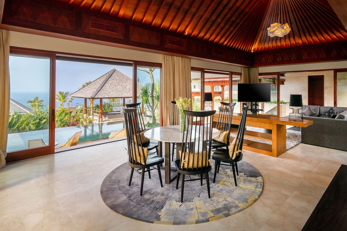 Villa de lujo, 2 habitaciones, piscina privada, vistas al mar (The Ocean) | Servicio de comidas en la habitación