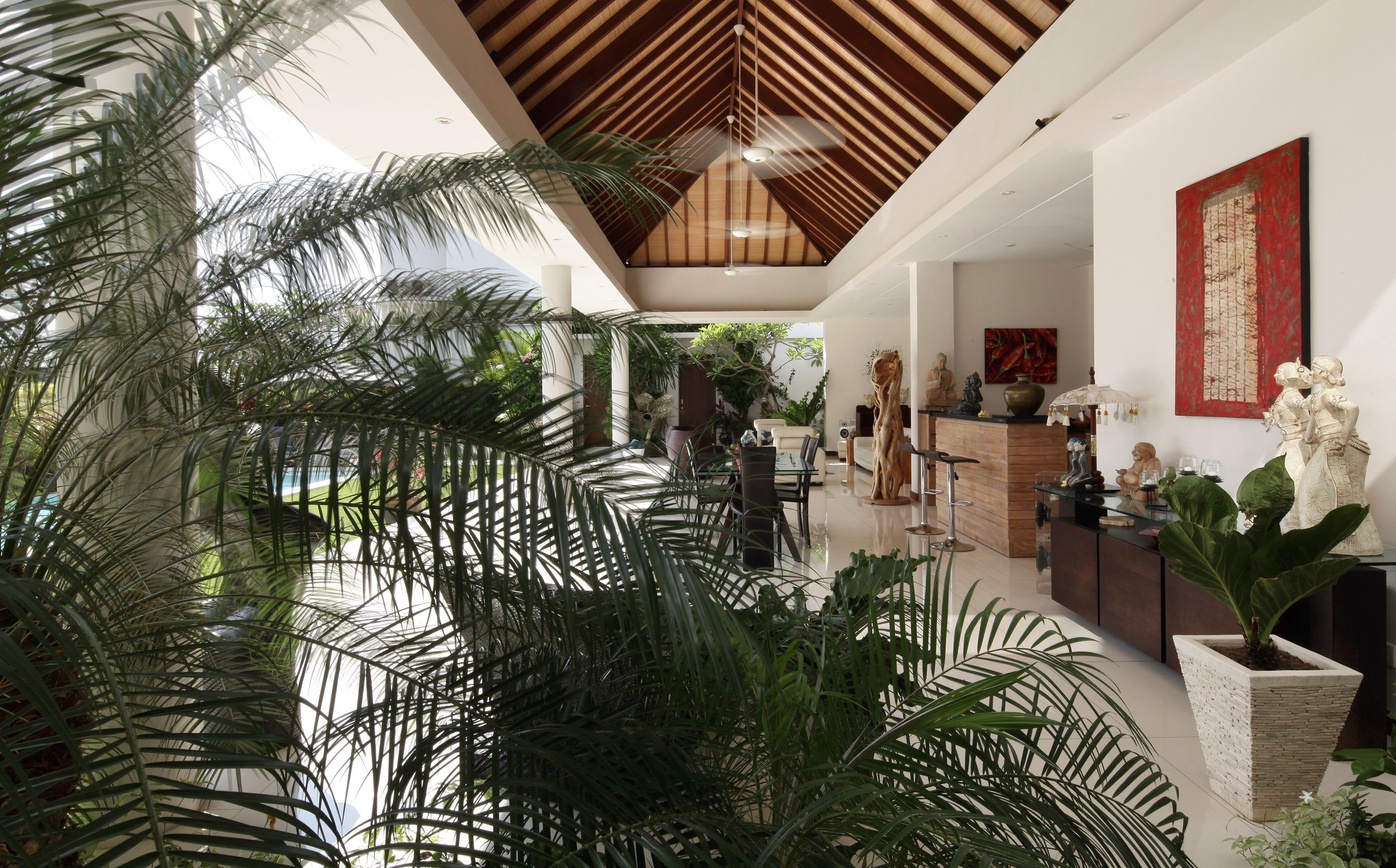 Lcd-televisie en een dvd-speler