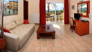 Flat-screen TV - Kelyfos Hotel Bungalows and Suites (Sithonia)
