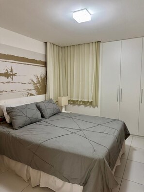 Down duvets, minibar, in-room safe, iron/ironing board - Iloa Resort (Barra de Sao Miguel)