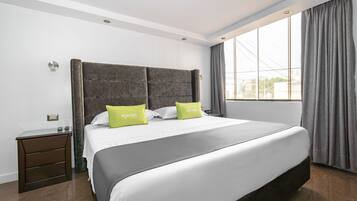 Superior Double Room | Premium bedding, desk, laptop workspace, blackout drapes