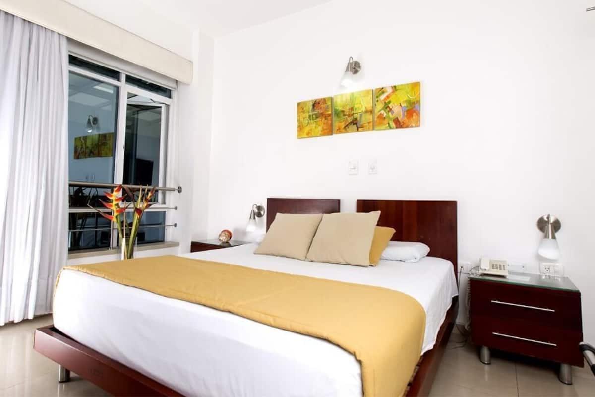 Minibar, in-room safe, desk, blackout curtains