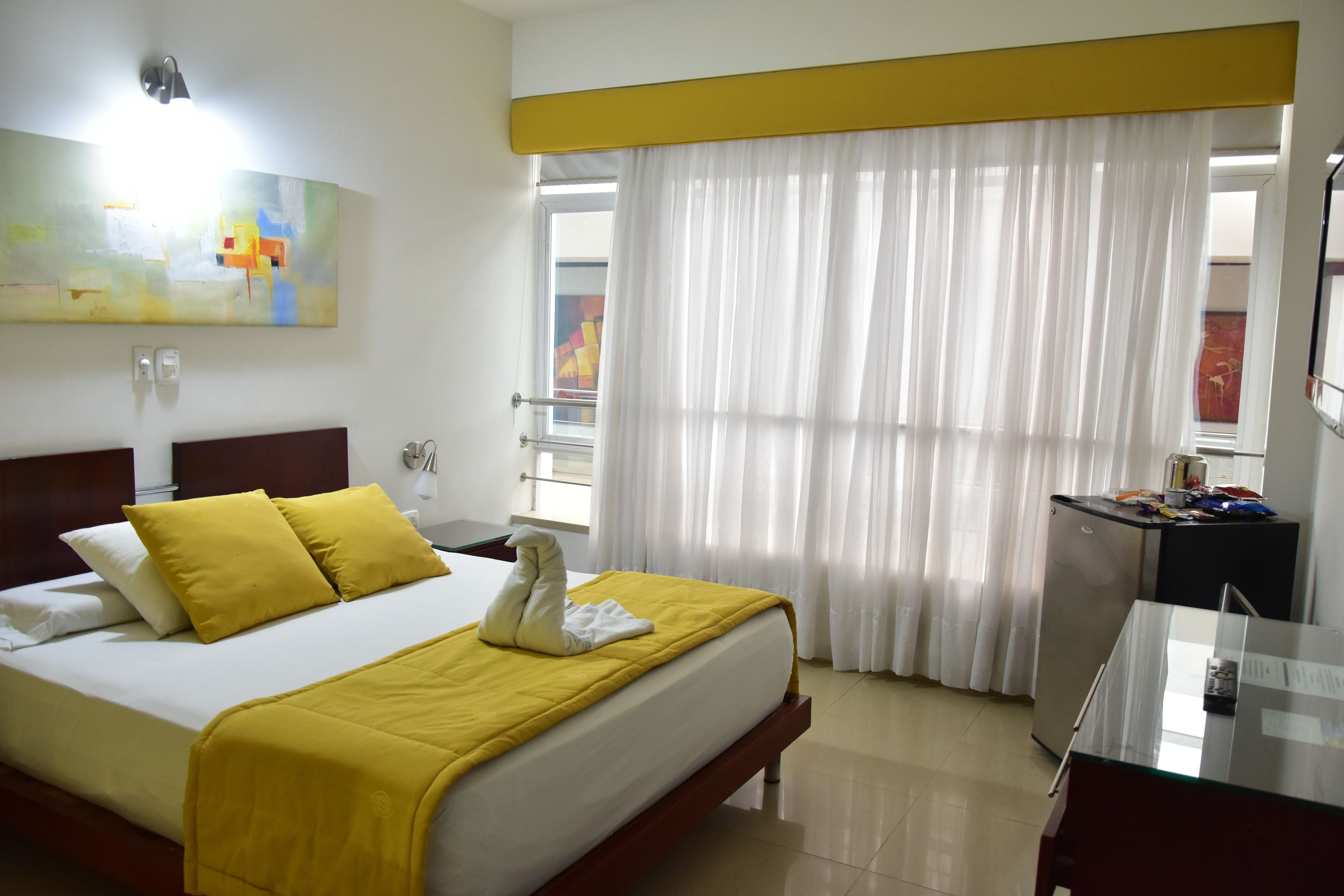 minibar, in-room safe, desk, blackout curtains