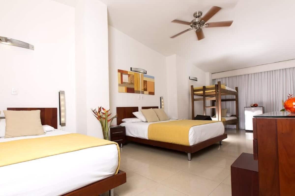 Minibar, in-room safe, desk, blackout curtains