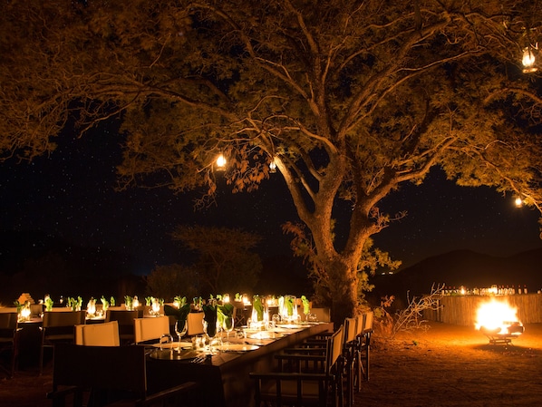 Restaurante al aire libre