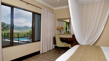 Executive-sviitti | Egyptinpuuvillaiset lakanat, ylelliset vuodevaatteet, minibaari