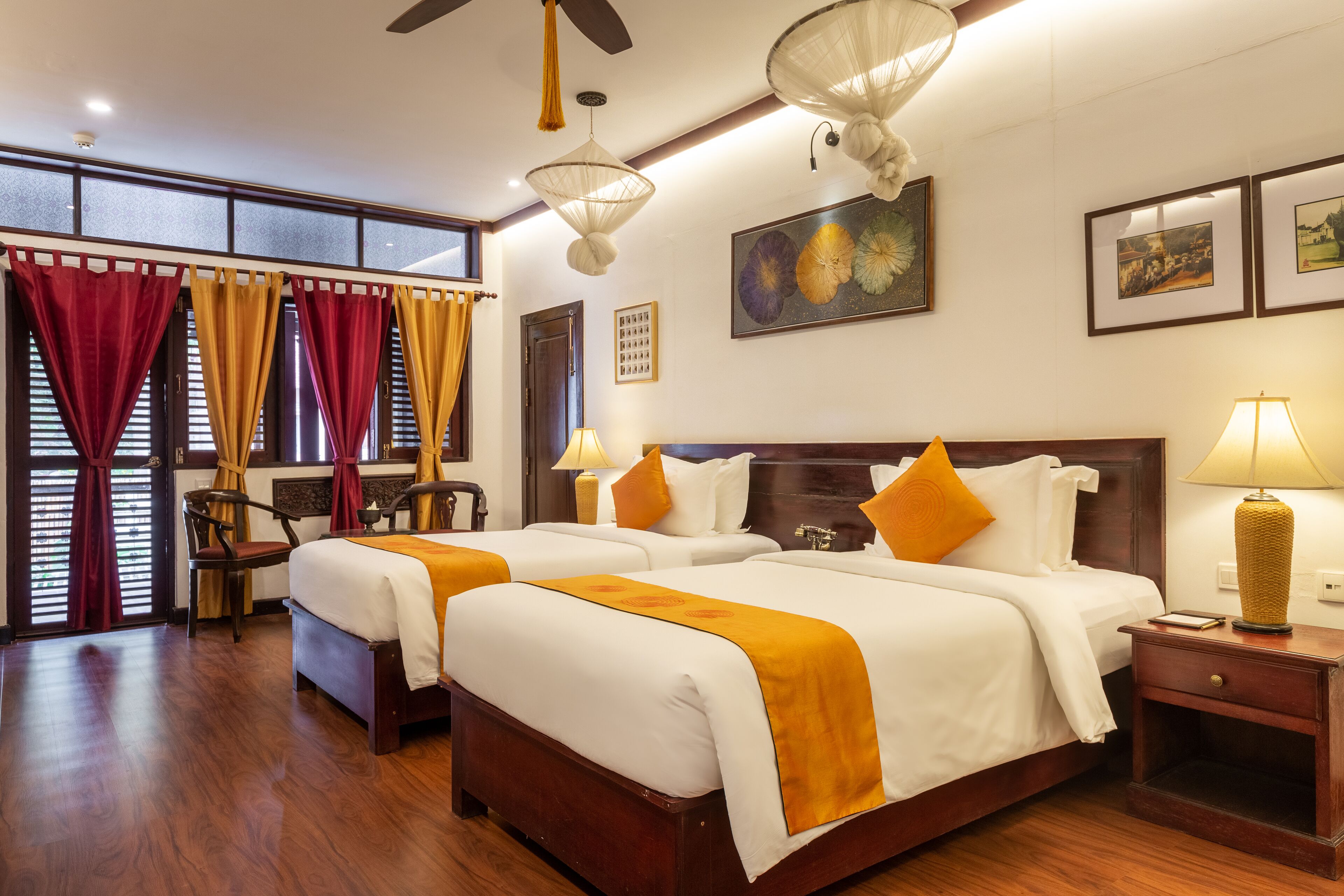 premium bedding, minibar, in-room safe, individually decorated