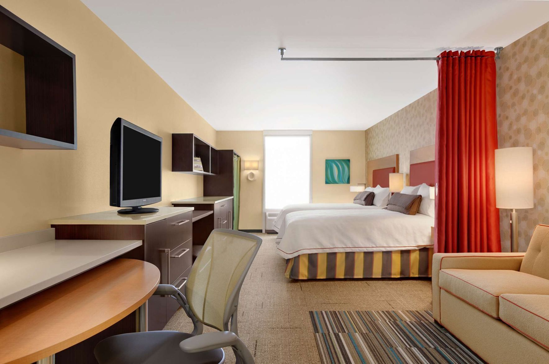 In-room safe, iron/ironing board, free cribs/infant beds, free WiFi
