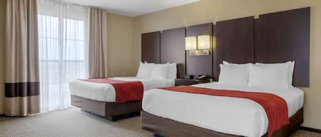 Suite, Accessible | 1 bedroom, pillowtop beds, in-room safe, desk