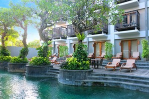 Habitació Deluxe, vistes a la piscina | Vista des de l'habitació