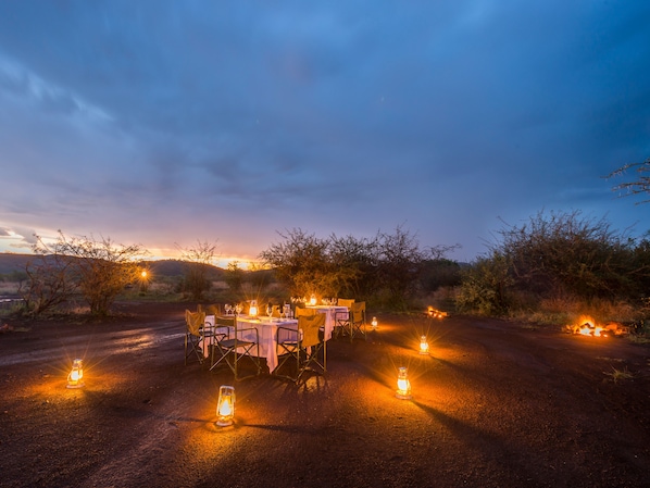 Outdoor dining