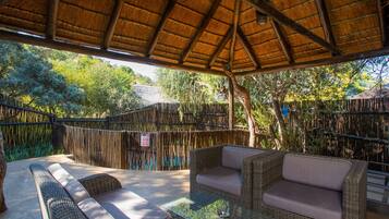 Familieværelse - 1 soveværelse | Terrasse/gårdhave