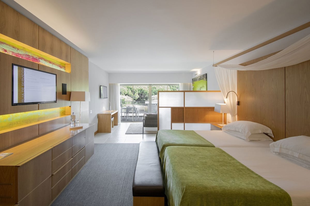 1 chambre, literie de qualité, minibar