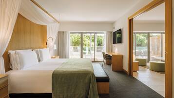 Suite Home - Pool View | 1 quarto, roupas de cama premium, frigobar, cofres nos quartos