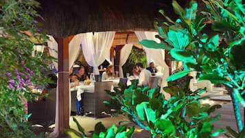 Couples dining