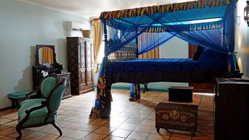 Suite – honeymoon, 1 kingsize-seng, terrasse, delvis havutsikt | Sengetøy i egyptisk bomull og sengetøy av topp kvalitet