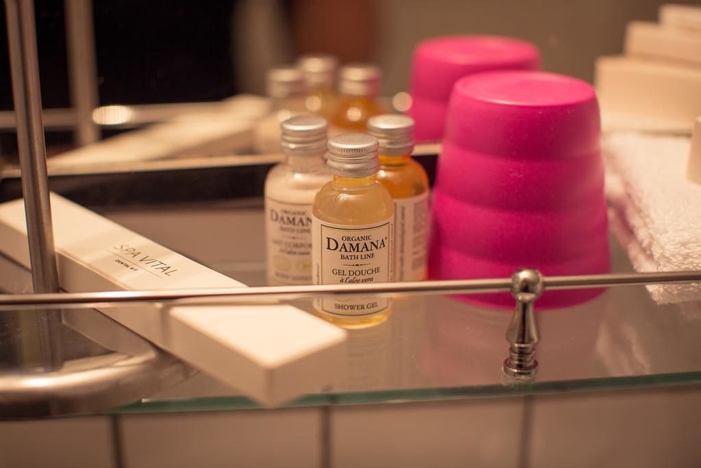 shower, free toiletries, hair dryer, bathrobes