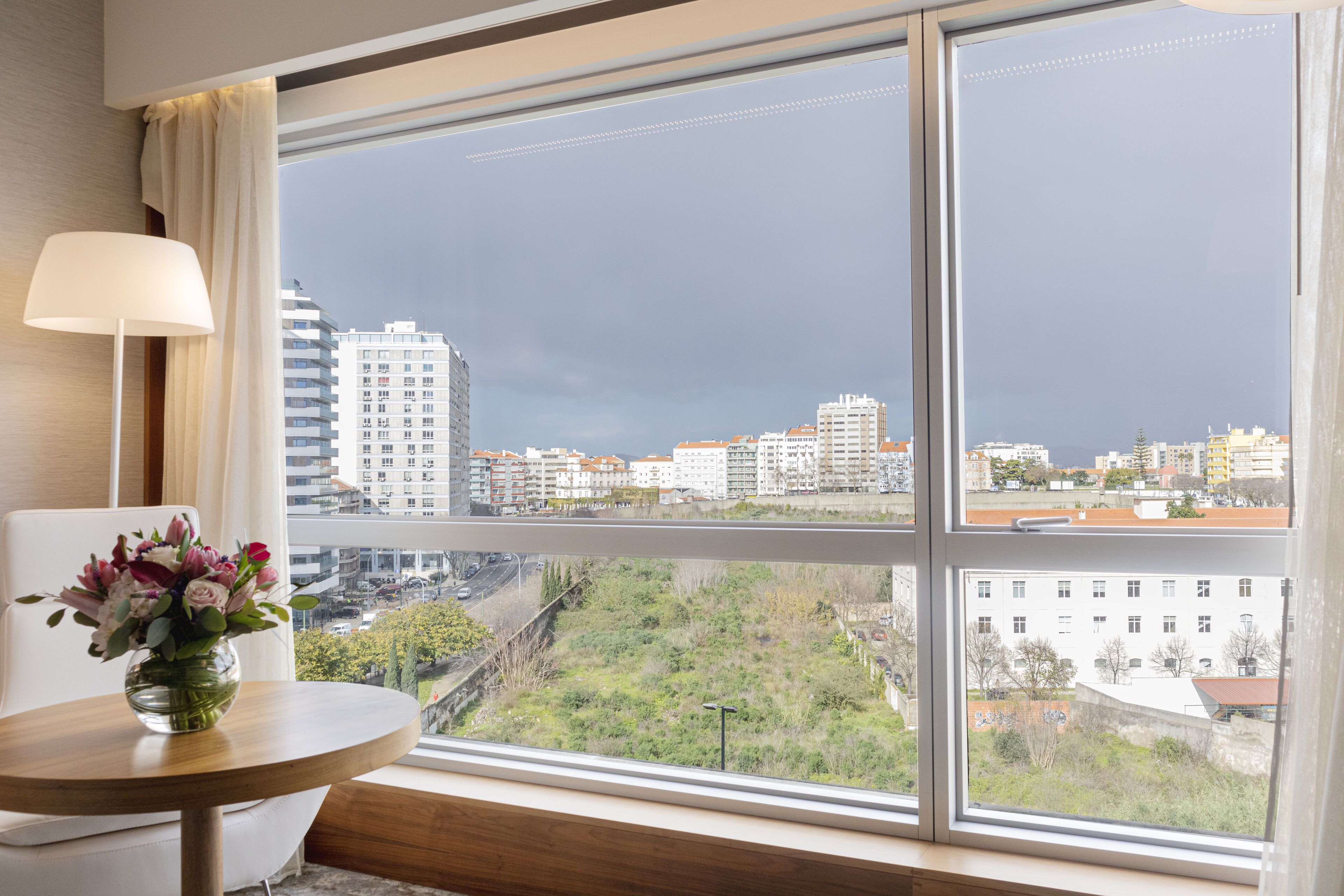 deluxe double room | premium bedding, minibar, in-room safe, desk