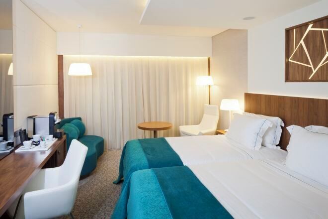 Premium bedding, minibar, in-room safe, desk