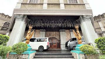 Façade de l’hébergement