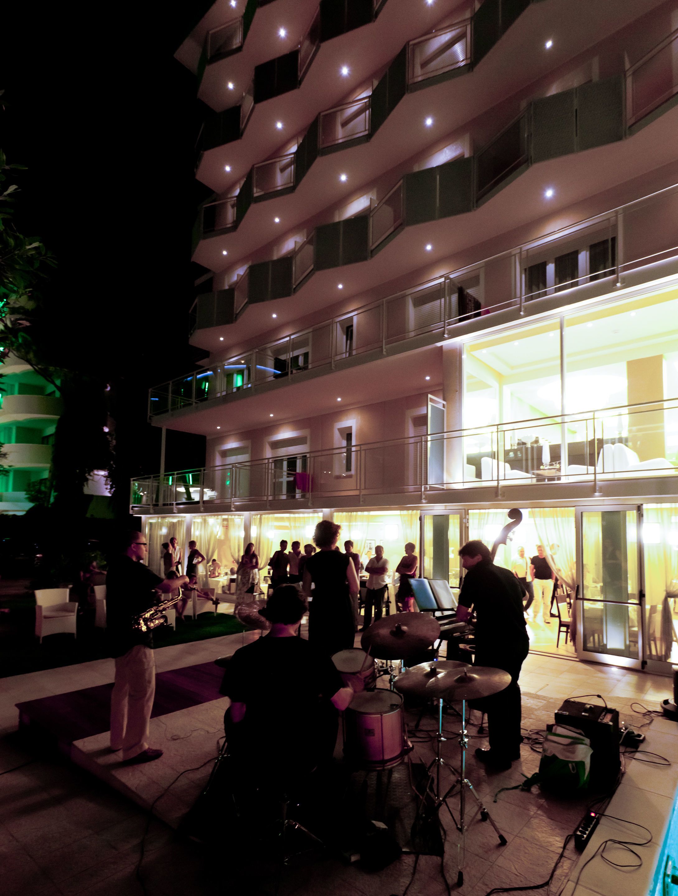 Espace banquet en plein air